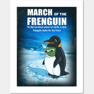 March Of The Frenguin Posters and Art